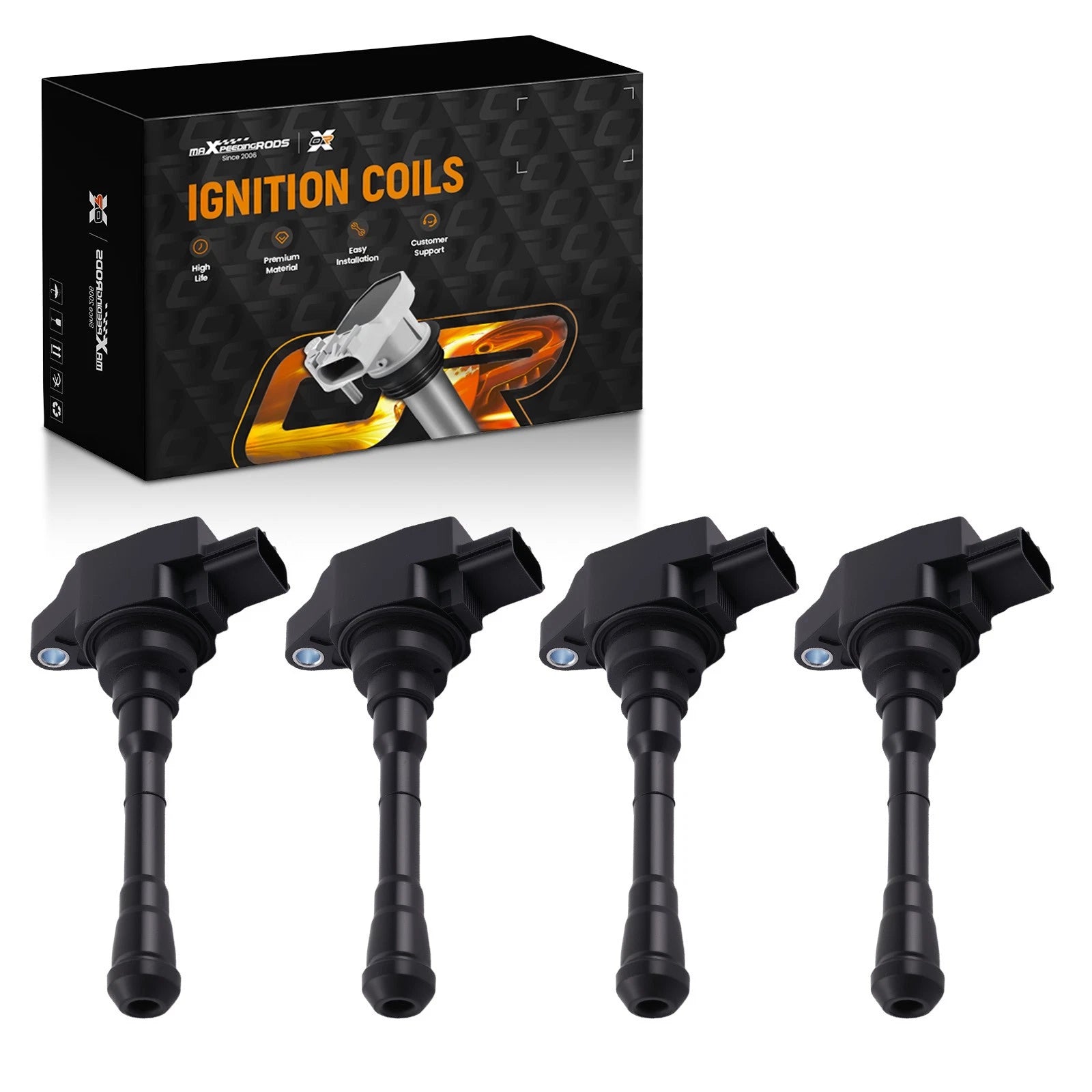 Ignition Coil Pack for Nissan Juke Rogue (2011–2019) 1.6L