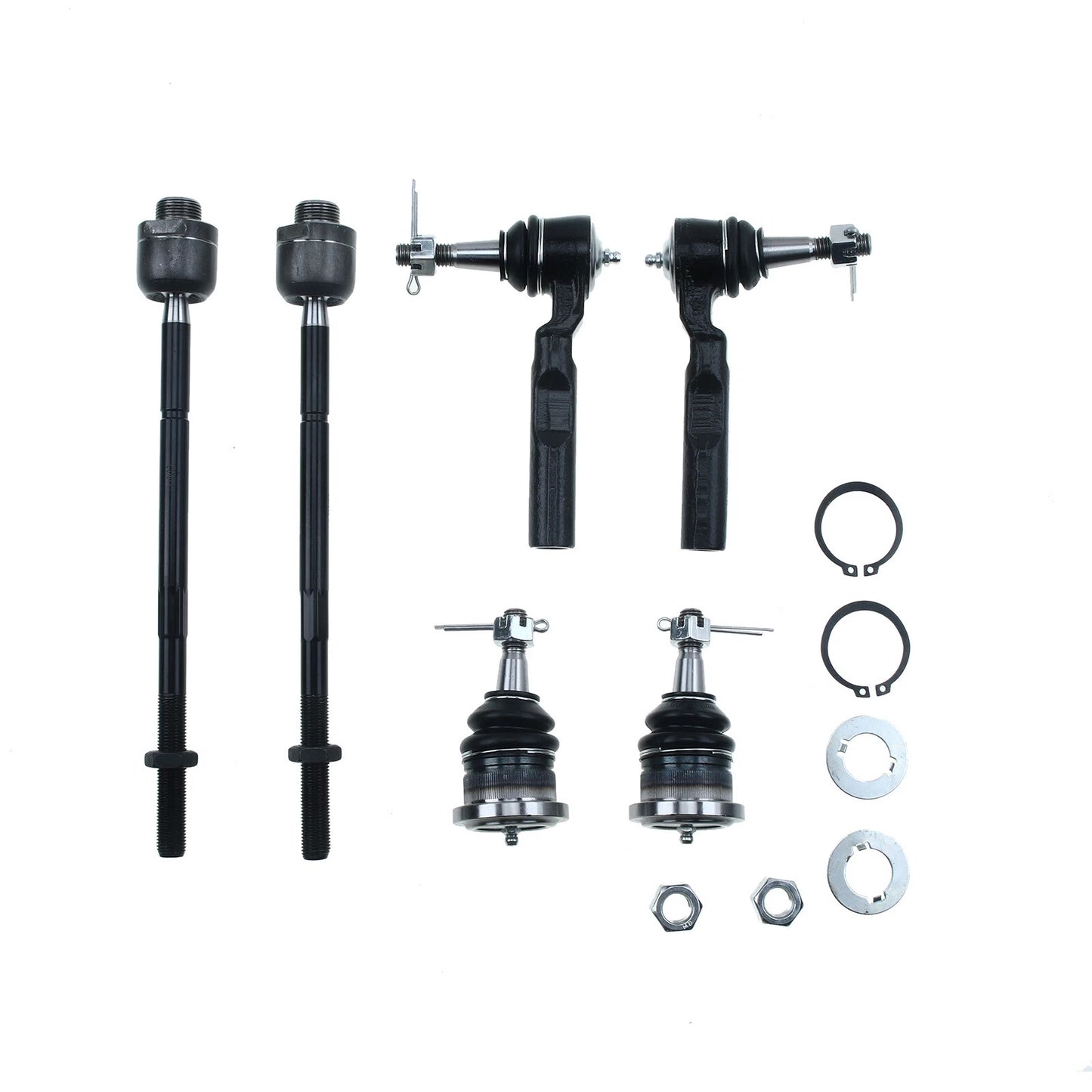 6X Front Ball Joint & Tie Rod End for Chevy Silverado 1500 GMC Sierra (2007–2018)