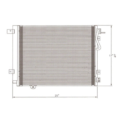 Replacement A/C Condenser Repair Part For 2007-2009 Kia Sorento