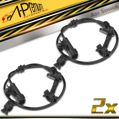 2X Rear ABS Wheel Speed Sensors for Chevrolet Cruze Volt (2011–2015)