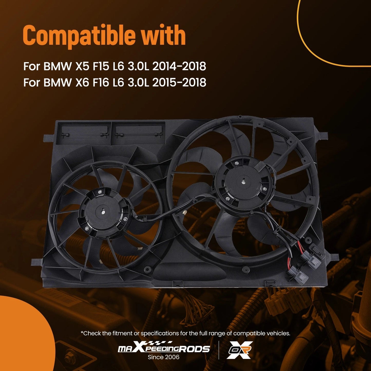 Electric Radiator Cooling Fan for Ford Transit 150/350 (2015–2023)
