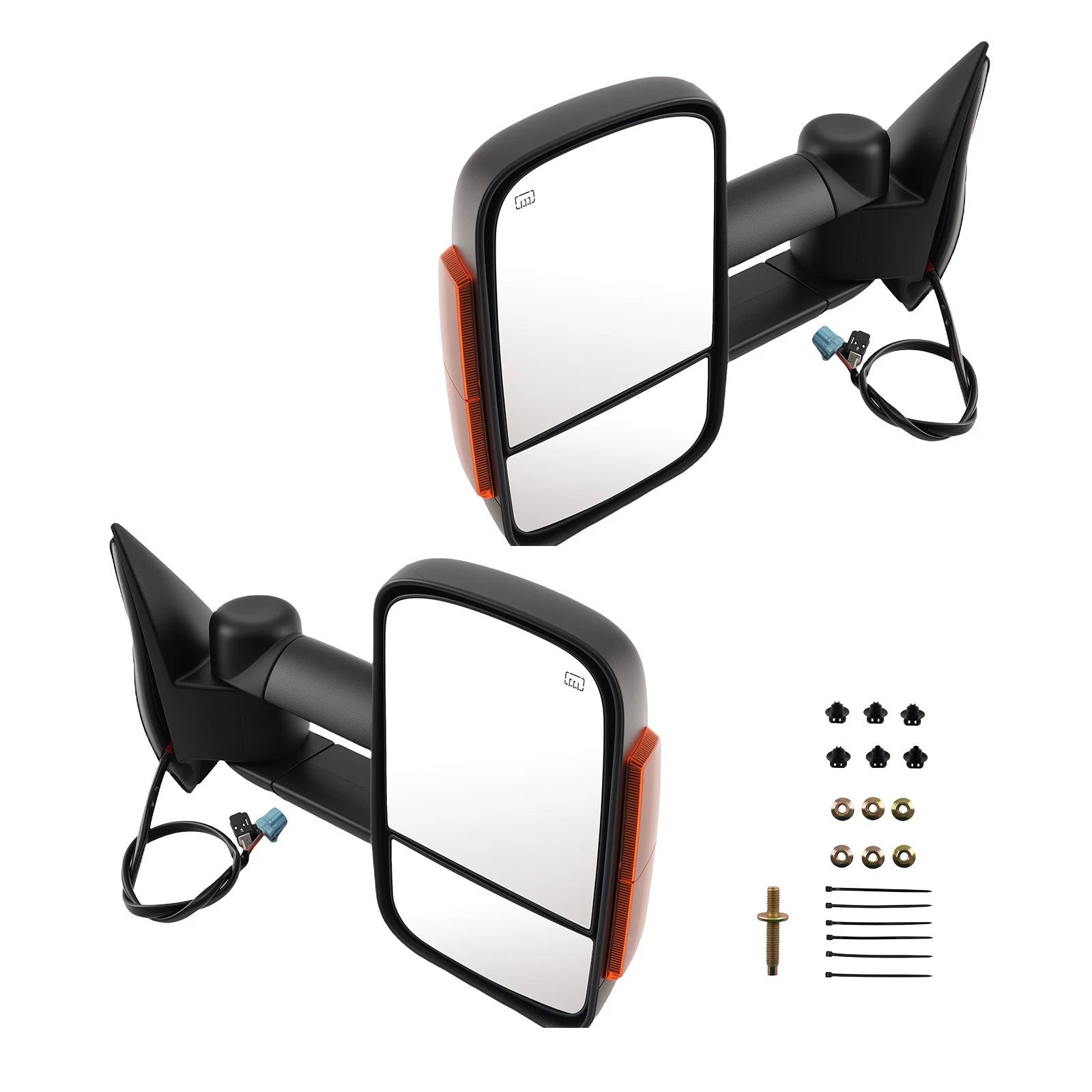 Heated Mirror for GMC Sierra 2500 HD Classic 2007–2010 (ABS)
