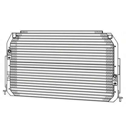 A/C Condenser Replacement Repair Part for Toyota Avalon (1995–1999)