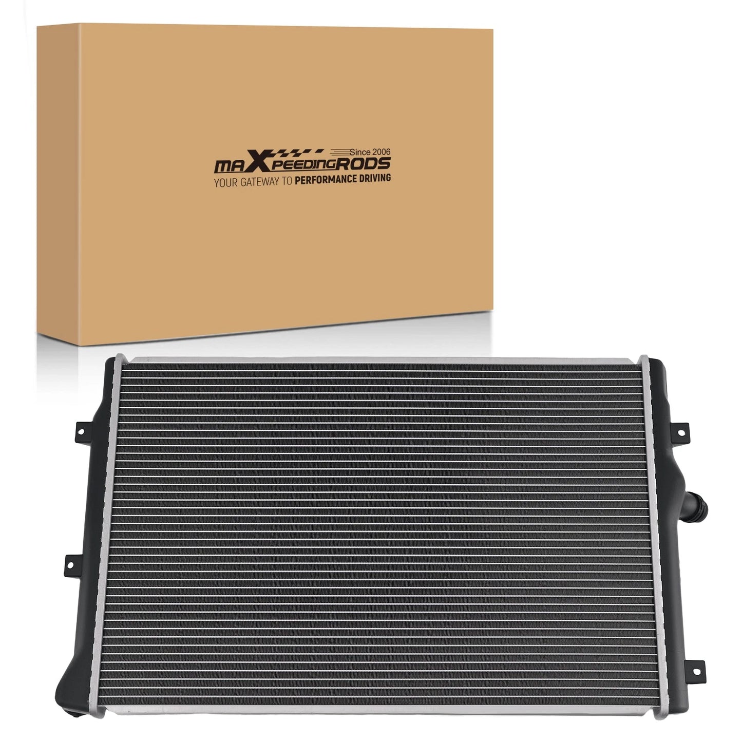 Cooling Radiator for Audi A3 Quattro and VW Golf (2004–2008)
