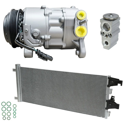 A/C Compressor Kit With Condenser for Chevy Silverado 1500 4.3L (2020–2020)