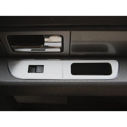 Brushed Stainless Door Arm Control Trim for 2010-2014 Ford F-150 Raptor