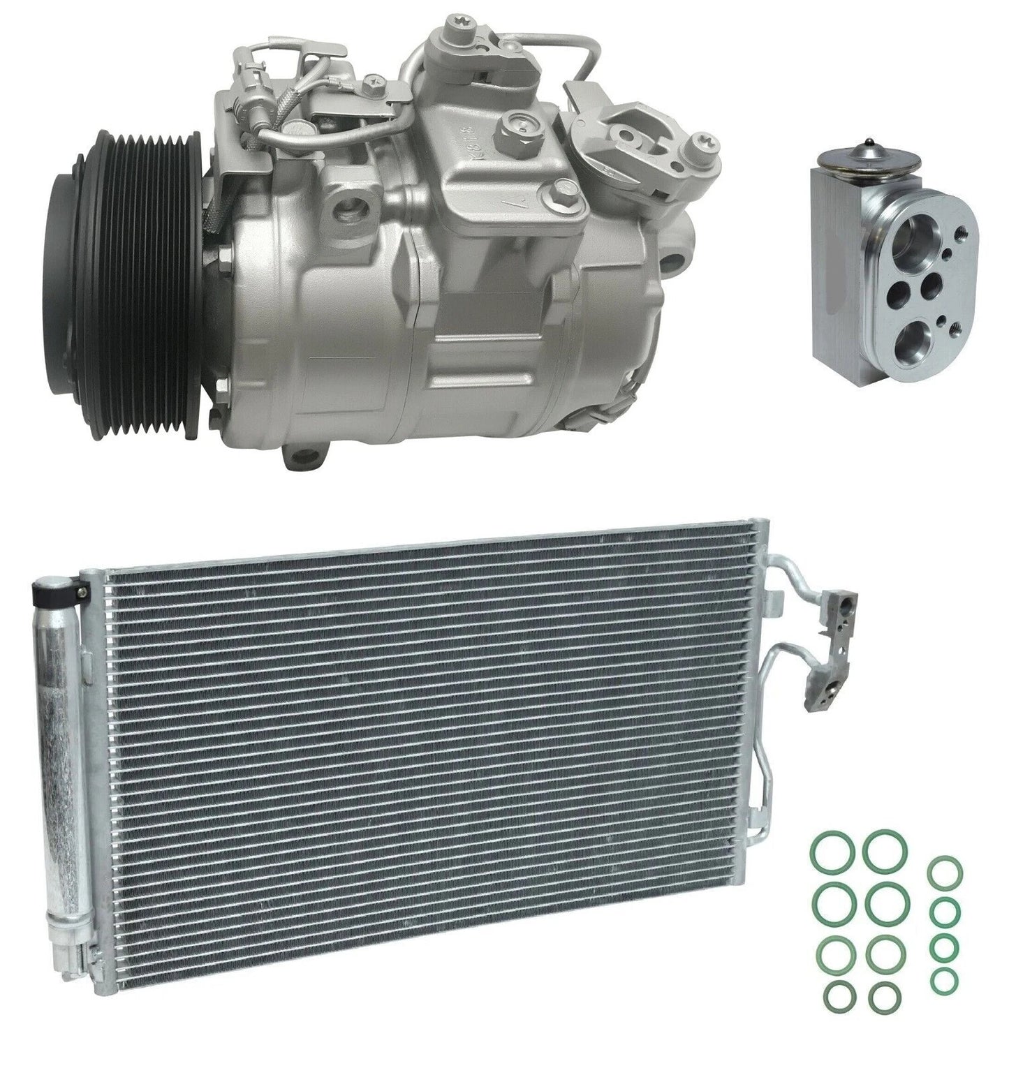 A C Compressor Kit with Condenser for BMW 335i xDrive 2013–2015