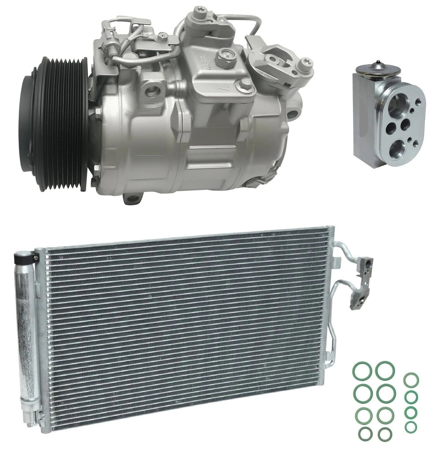 A C Compressor Kit with Condenser for BMW 335i xDrive 2013–2015