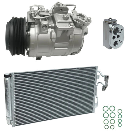 A C Compressor Kit with Condenser for BMW 335i xDrive 2013–2015