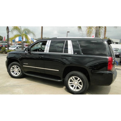 Chrome Roof Rack Cover Molding 2Pc Trim for Chevy Tahoe GMC Yuko (2015–2020)