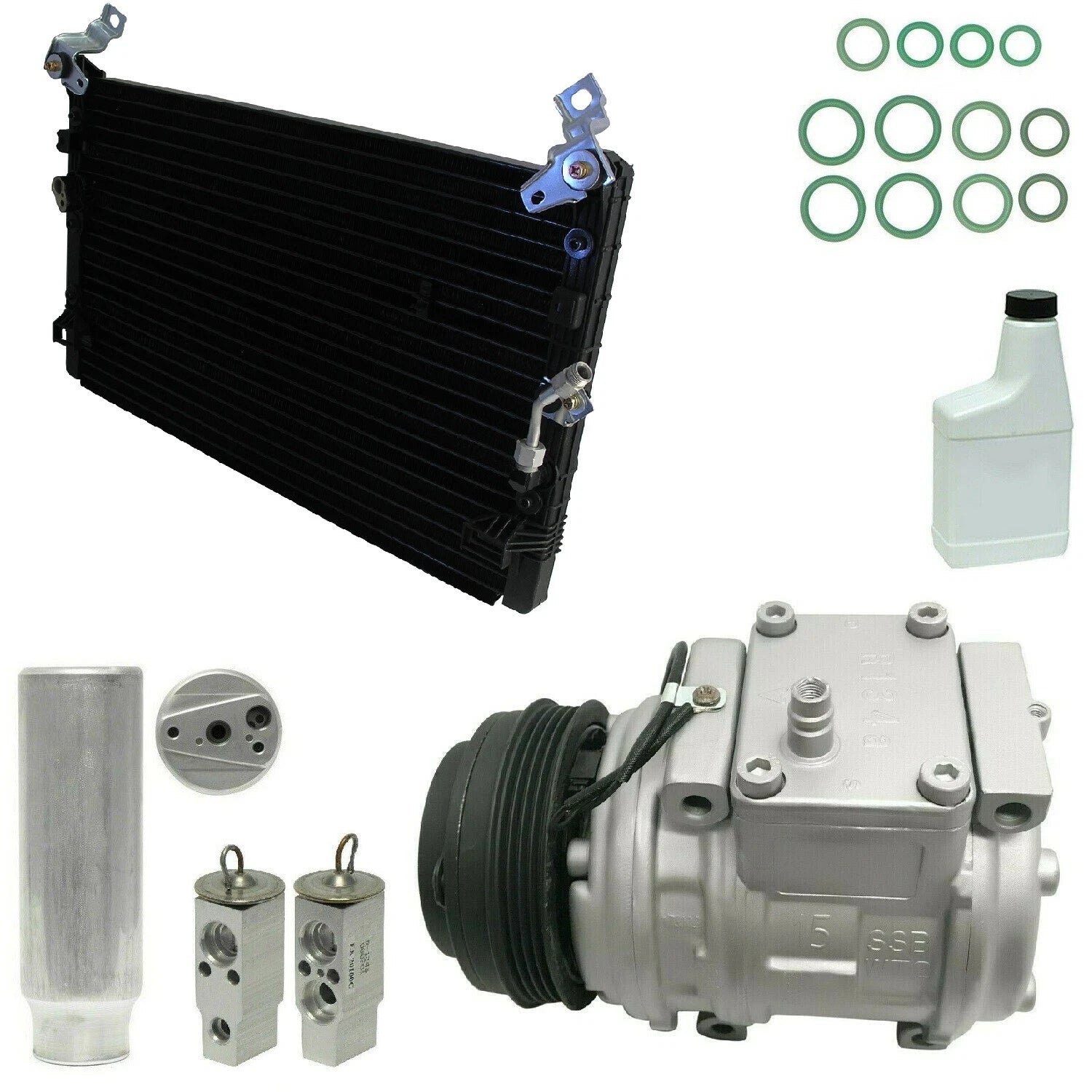 A/C Compressor Kit Replacement With Condenser for Holden Commodore (2006–2017)