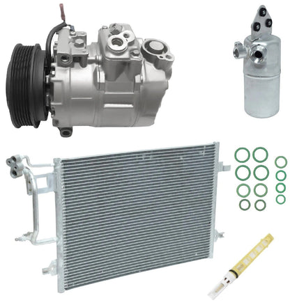 AC Compressor Kit With Condenser for Audi A6 Quattro 2.7L (2001–2004)