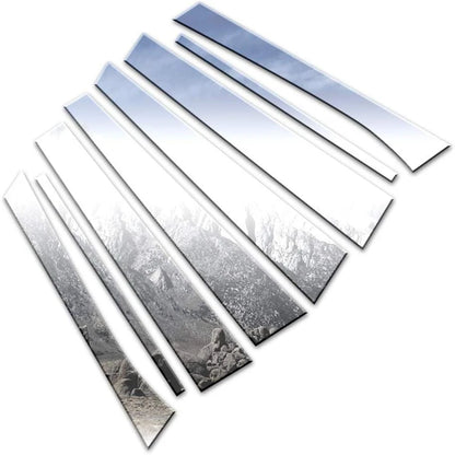 Luxury FX Chrome Pillar Post Set for Buick Enclave (2008–2017)