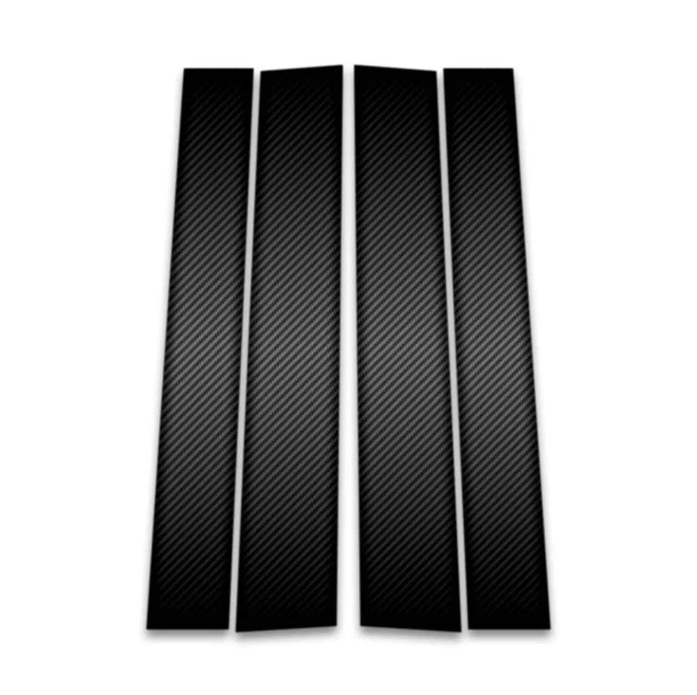 4pc Carbon Fiber Pillar Post Covers for 2004-2007 Buick Rainier