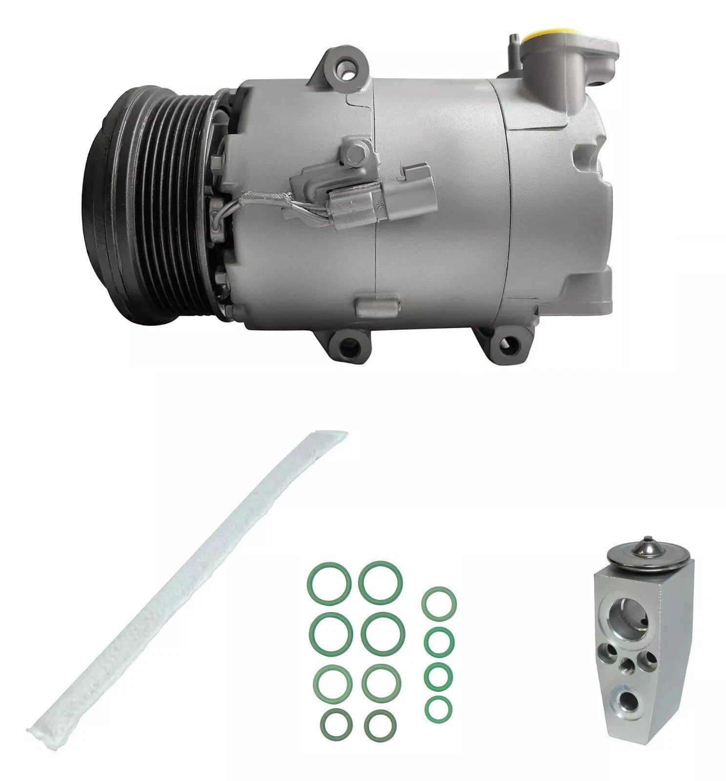 AC Compressor Kit Replacement for Ford Transit-350 3.2L (2018–2018)
