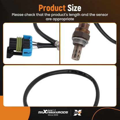 2pc Upstream Oxygen Sensor for Cadillac Escalade 6.0L (2003–2006)