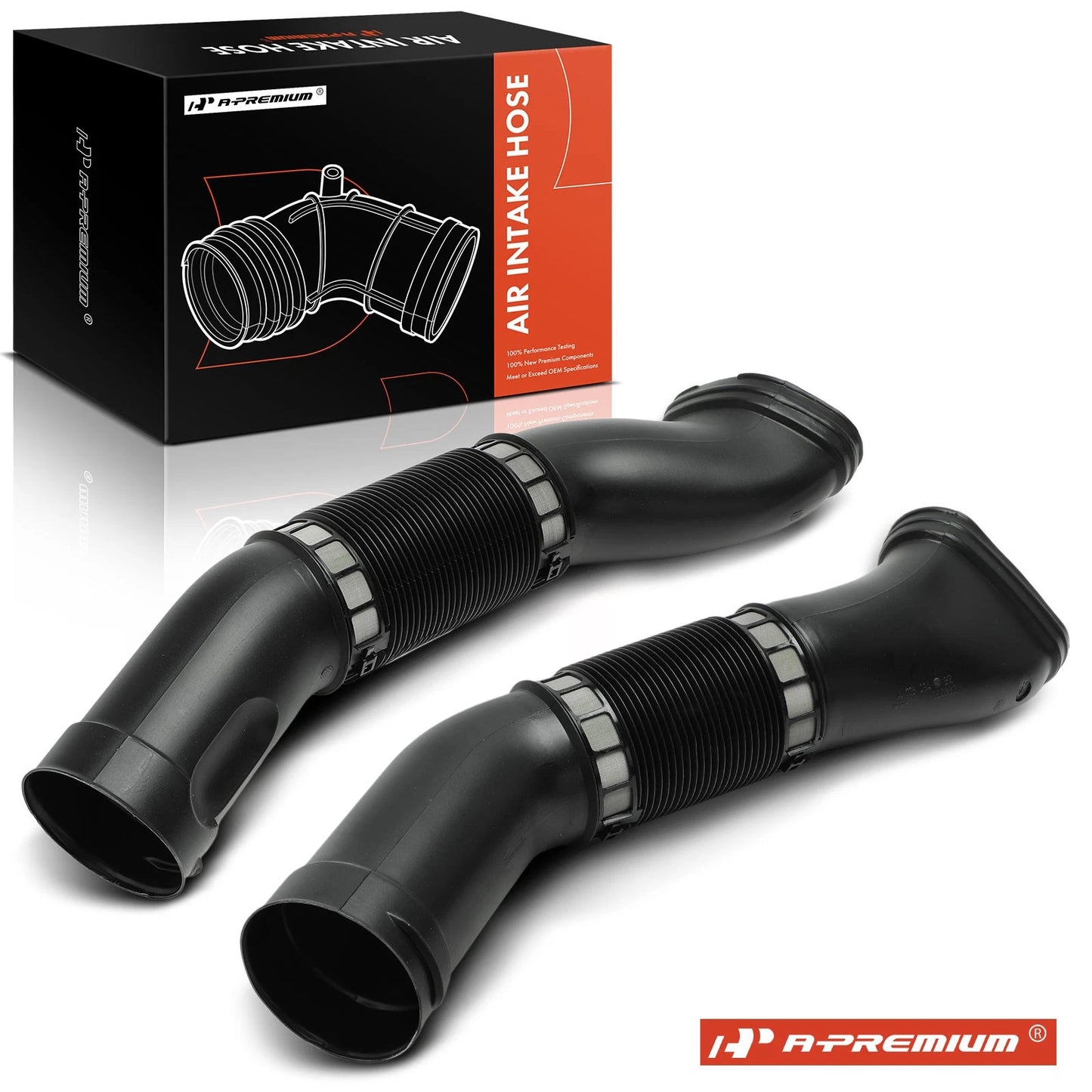 2X Engine Air Intake Hose for Mercedes-Benz CL500 (2003–2006)