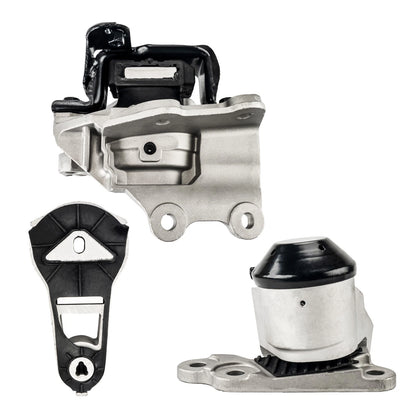 Engine Motor Mount 3PCS for 2011-2015 Ford Explorer (2016-2017 V6 3.5L)