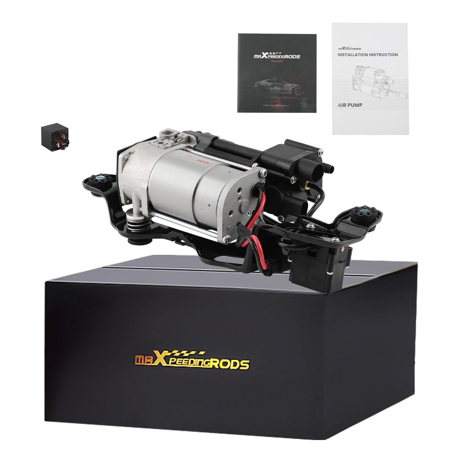 Air Suspension Compressor for BMW X5 F15 X6 F16 (2014–2018)
