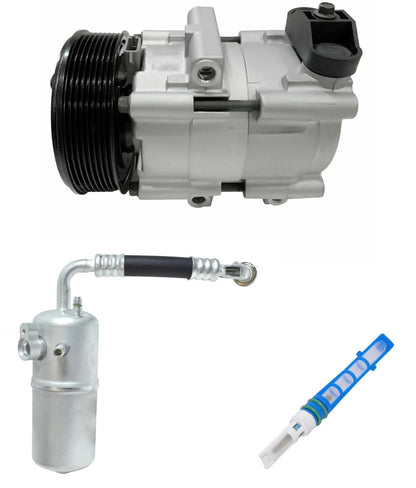 AC Compressor Kit Replacement for Ford F-150 4.6L 5.4L (2000–2001)