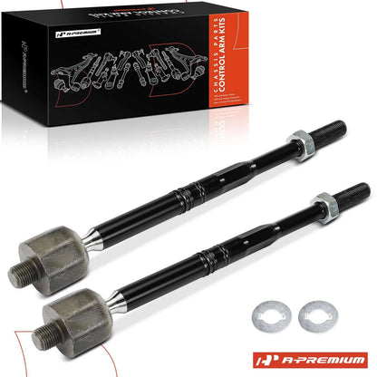 2X Front Inner Side Tie Rod End for Chevrolet Equinox (2018–2021)