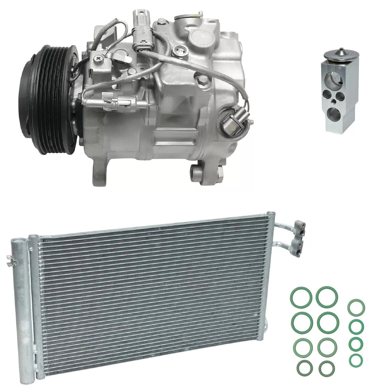 AC Compressor Kit With Condenser for BMW Z4 2.0L Turbo (2013–2016)