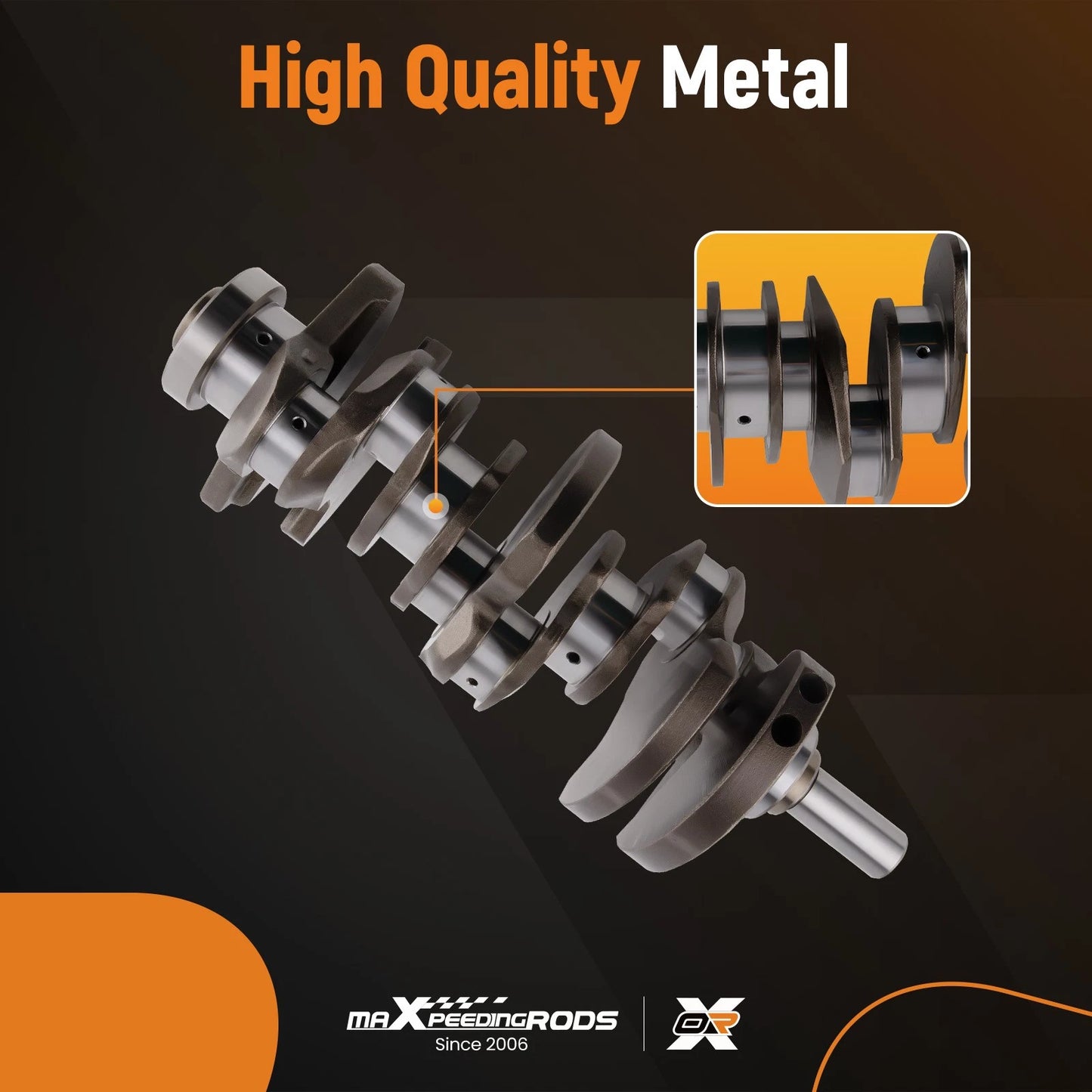 Crankshaft for Jaguar Land Rover Discovery 3.0 TDV6 306DT (2010–2014)