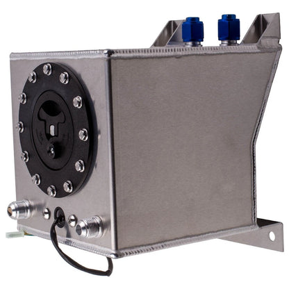 Brand New 2.5 Gallon Universal Aluminum Fuel Tank for Sending Unit (Silver) (2024–2024)