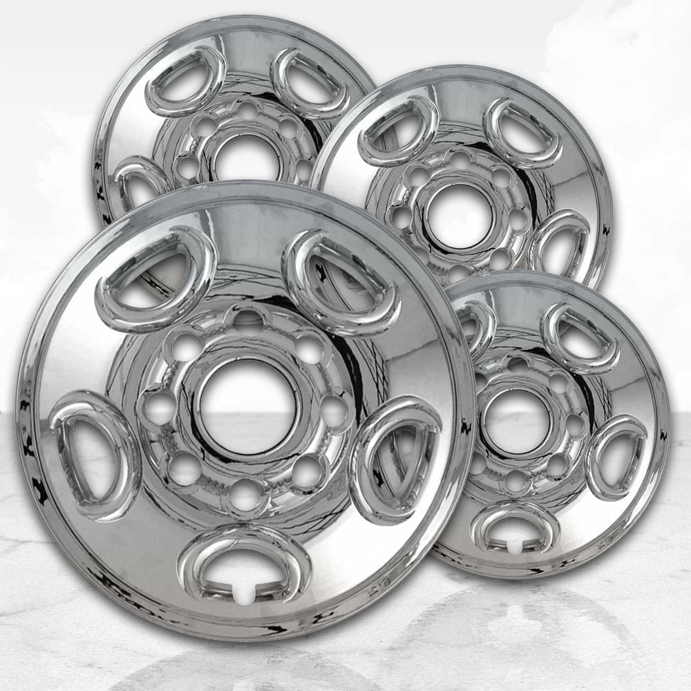 16" Chrome Wheel Skins (Set of 4) for 2000-2013 Chevy Suburban 2500