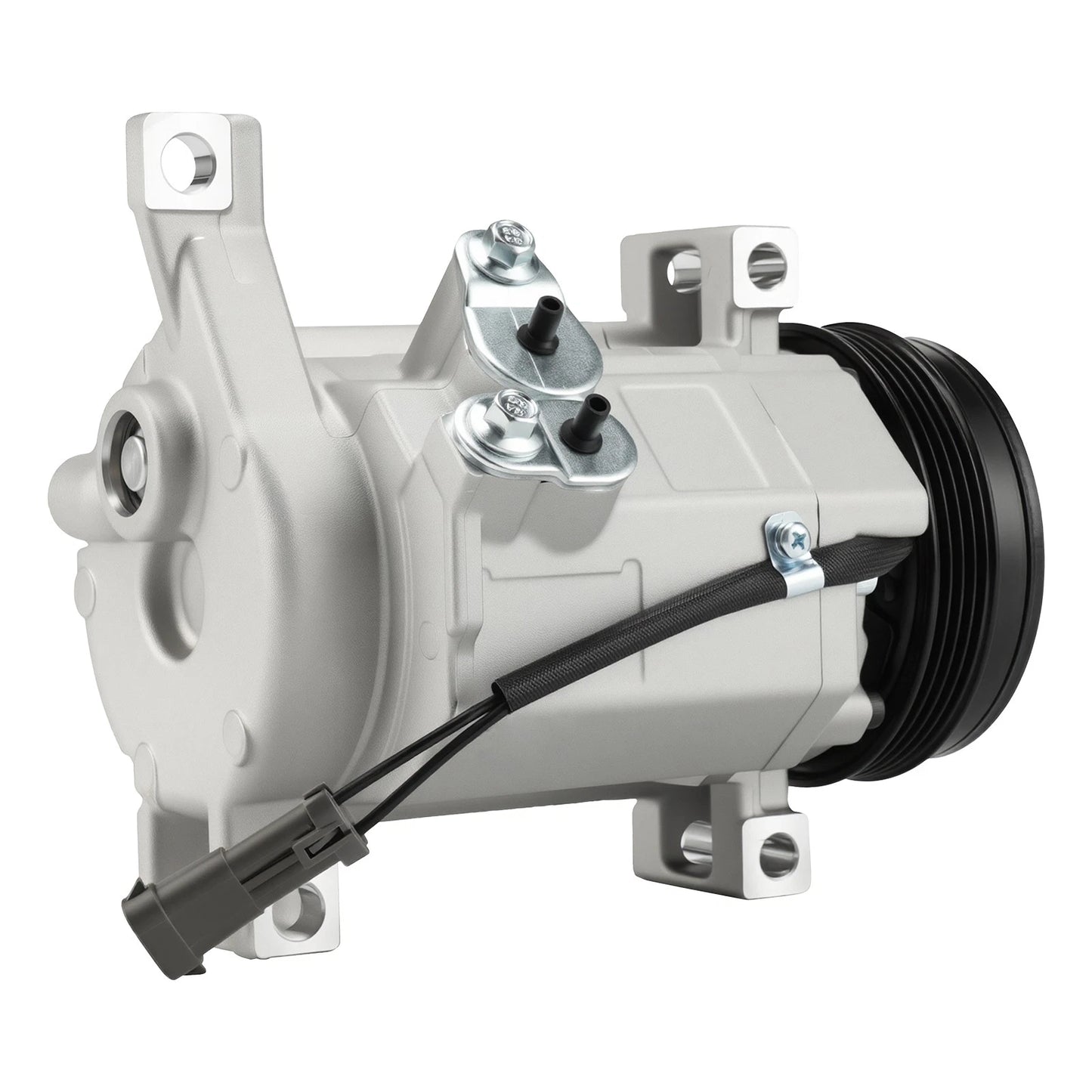 AC Compressor with Clutch for Cadillac Chevrolet GMC Silverado Sierra (1999–2017)