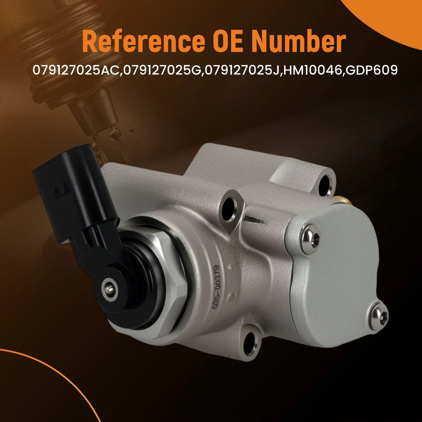High Pressure Fuel Pump for Audi R8 S5 A6 Q7 V8 (2008–2015) 079127025AC