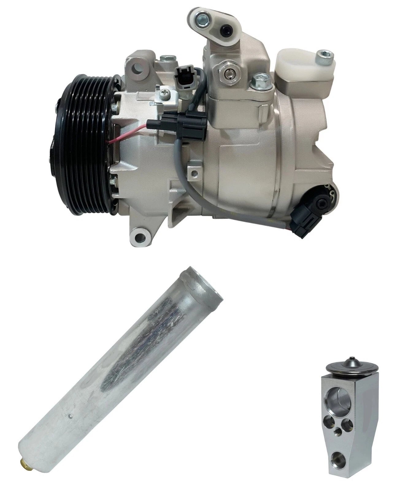 AC Compressor Kit Replacement for Infiniti Q70L 3.7L (2016–2018)
