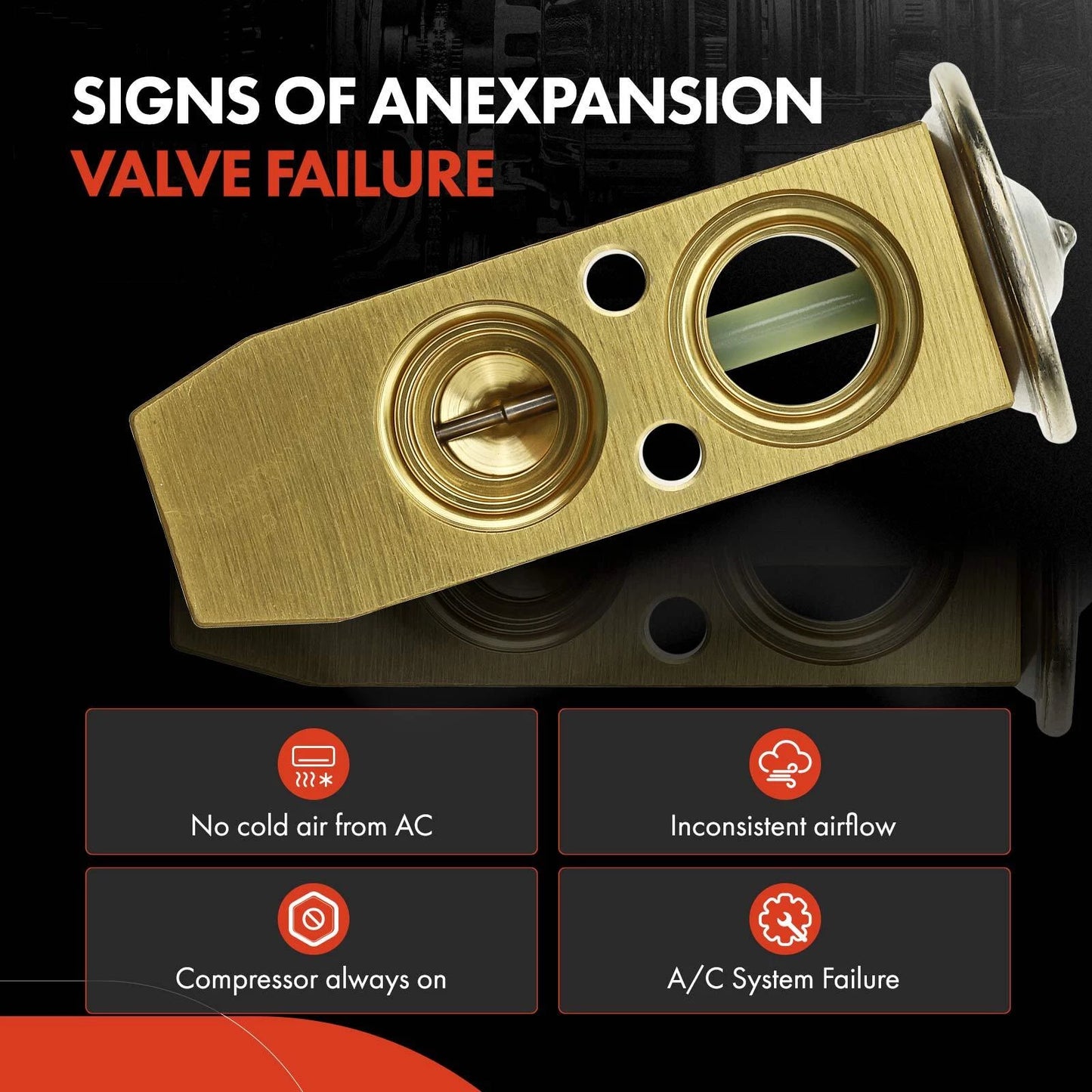 A/C Expansion Valve for Chevy Aveo, Pontiac G3 Wave (2004–2011)