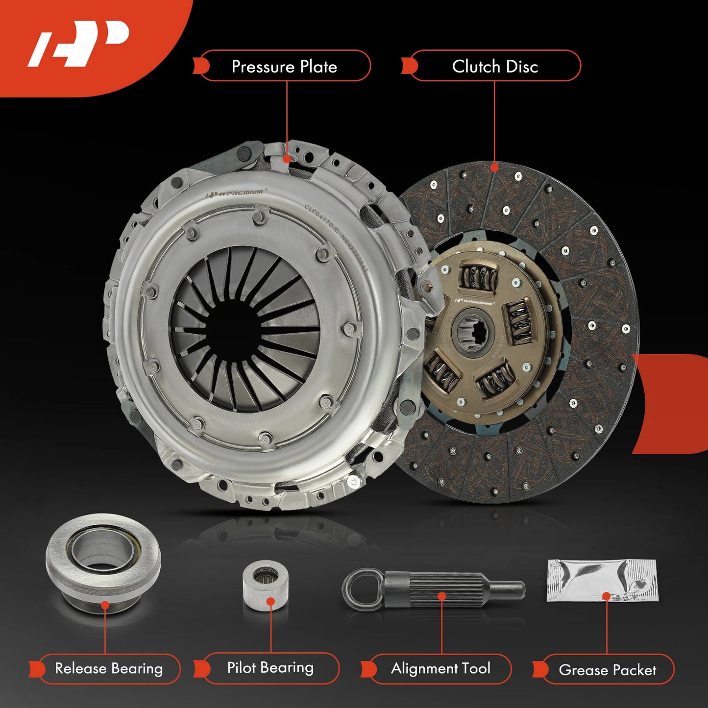 Clutch Kit for GMC Yukon, Chevy C2500, C3500 (1996)