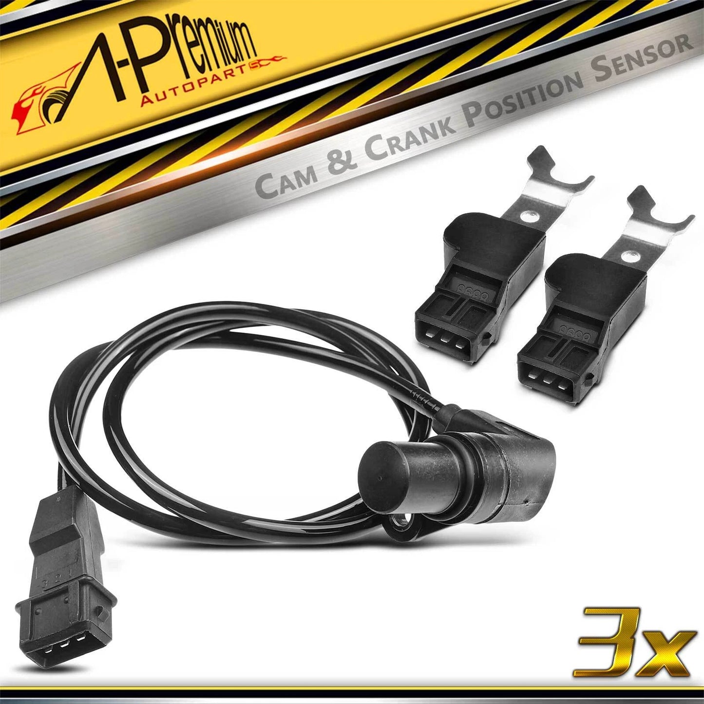 2X Camshaft Crankshaft Position Sensor for Chevrolet Optra (2000–2006)