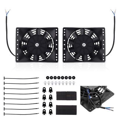 6" Push Pull Electric Fan for Chevy GMC (1965–1975) 12V 80W