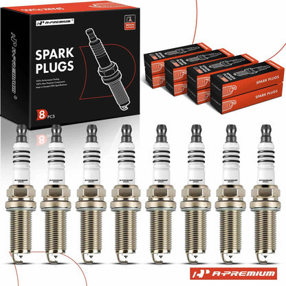 8x Iridium Platinum Spark Plugs for Mercedes-Benz E550 (2007–2011)