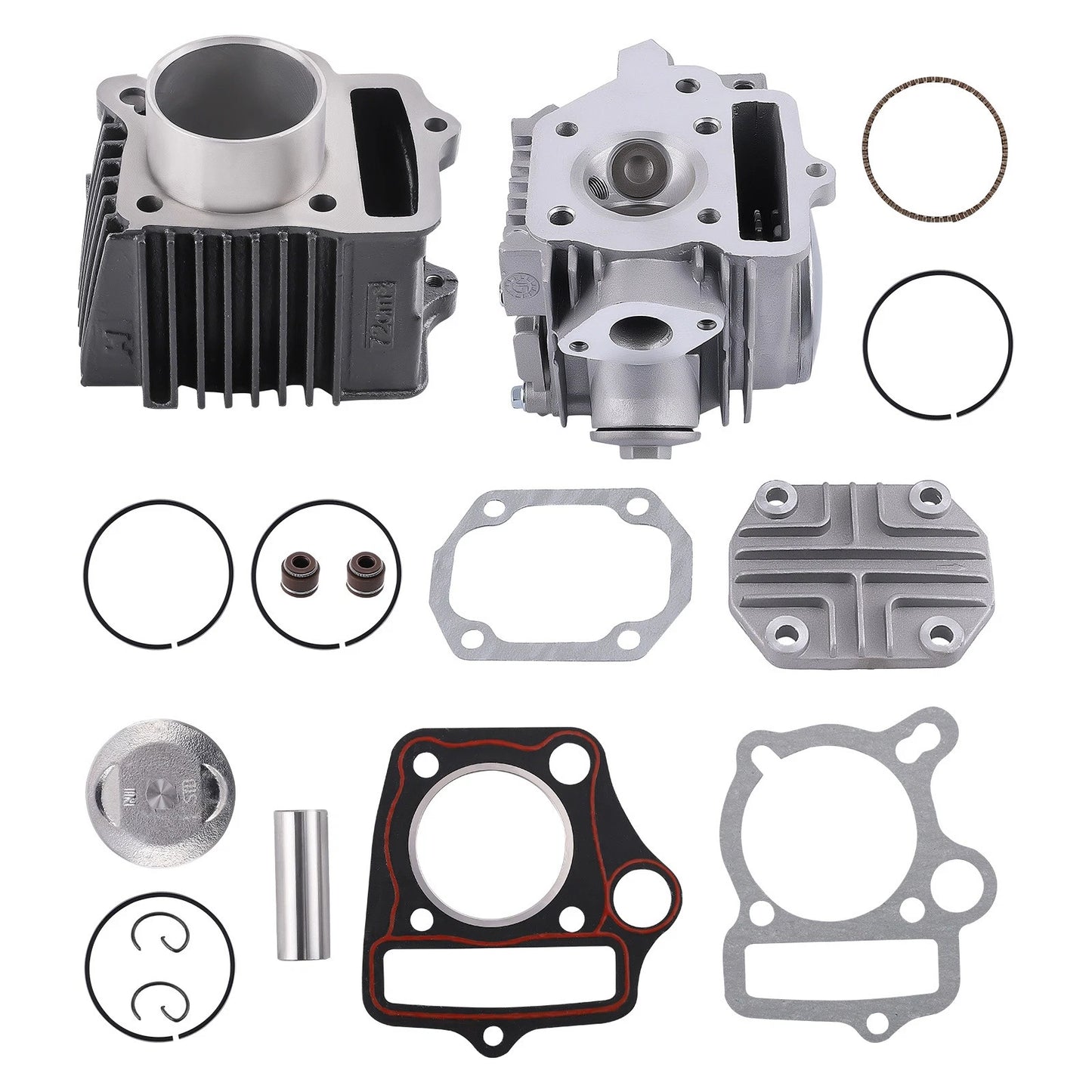 Cylinder Head and Piston Rebuild Set for Honda ATC70 CRF70 CT70 C70 (1969–1978)