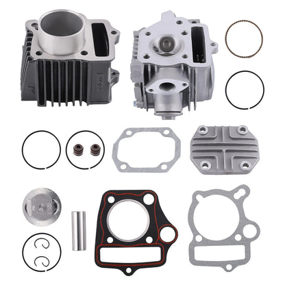 Cylinder Head and Piston Rebuild Set for Honda ATC70 CRF70 CT70 C70 (1969–1978)