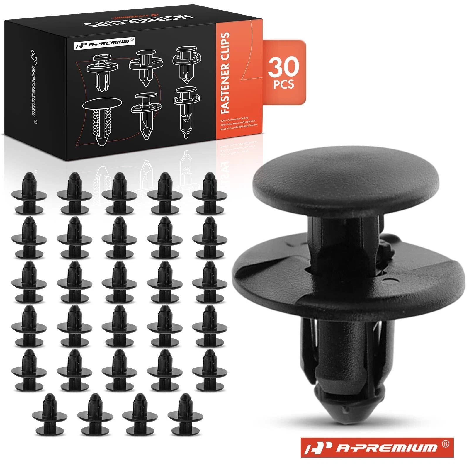 30x Front Fender & Body Liner Retainer Clip for Chevy