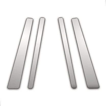 Chrome Pillar Covers 4pc Replacement for Hyundai Accent (2006–2011)