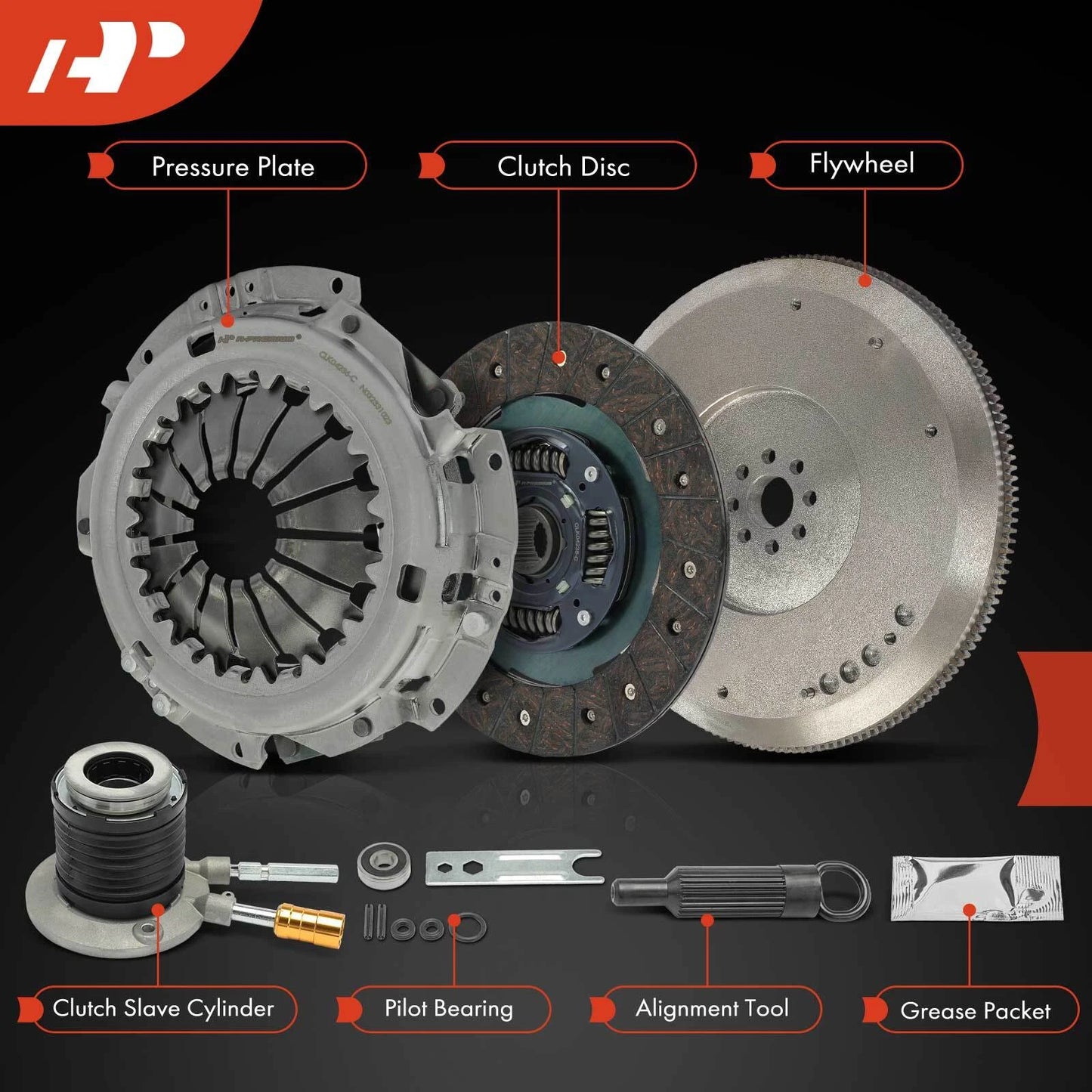 Clutch Kit with Flywheel for Chevy Colorado GMC Canyon (2004–2012)