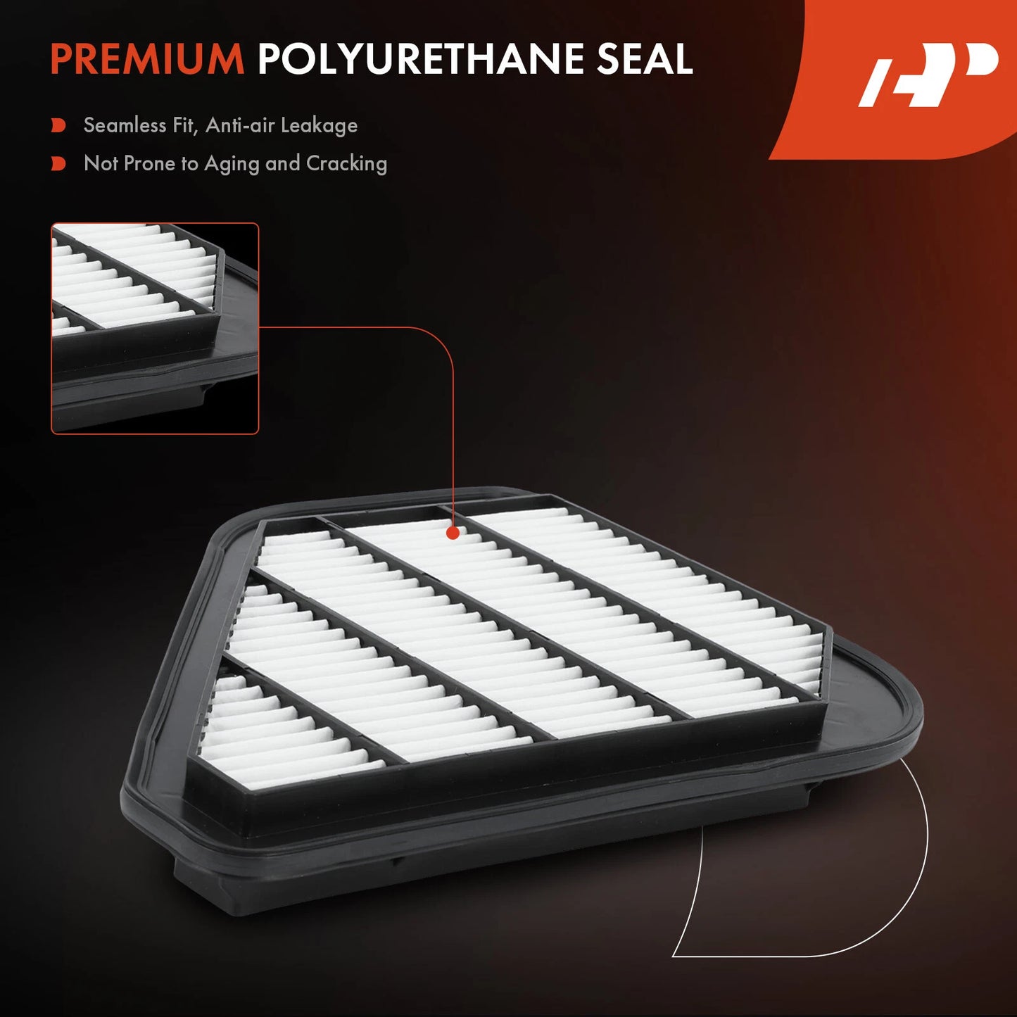 2 Engine & Cabin Air Filters with Activated Carbon for Chevy Traverse (2018–2023)