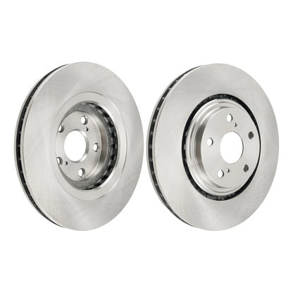 2x Front Brake Rotors 328mm for Toyota Highlander & Sienna (2008–2020)