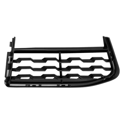 Replacement Black PMMA Plastic Front Passenger Side Bumper Cover Grille
