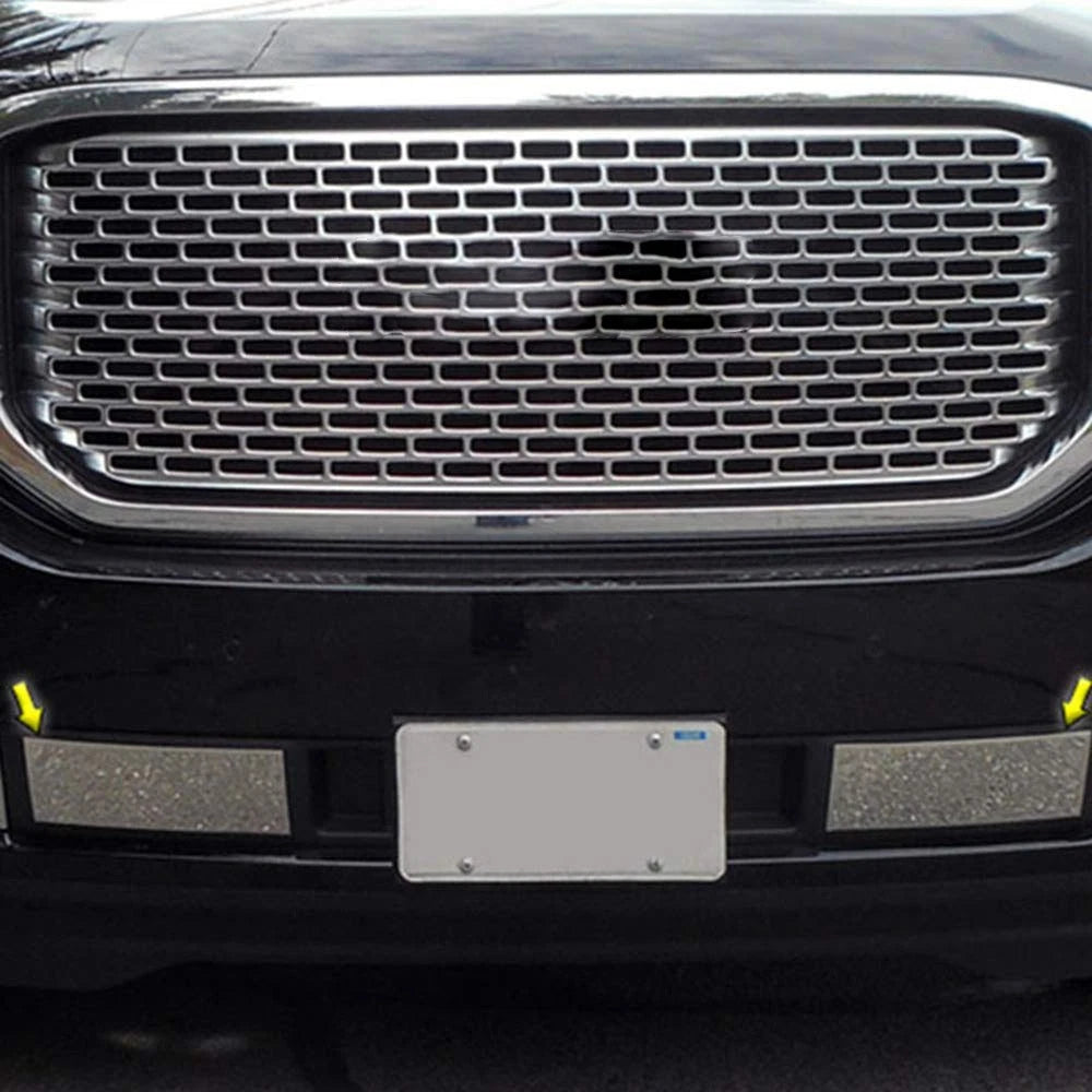 2pc Front Bumper Trim Replacement for 2015–2020 GMC Yukon (Luxury FX)