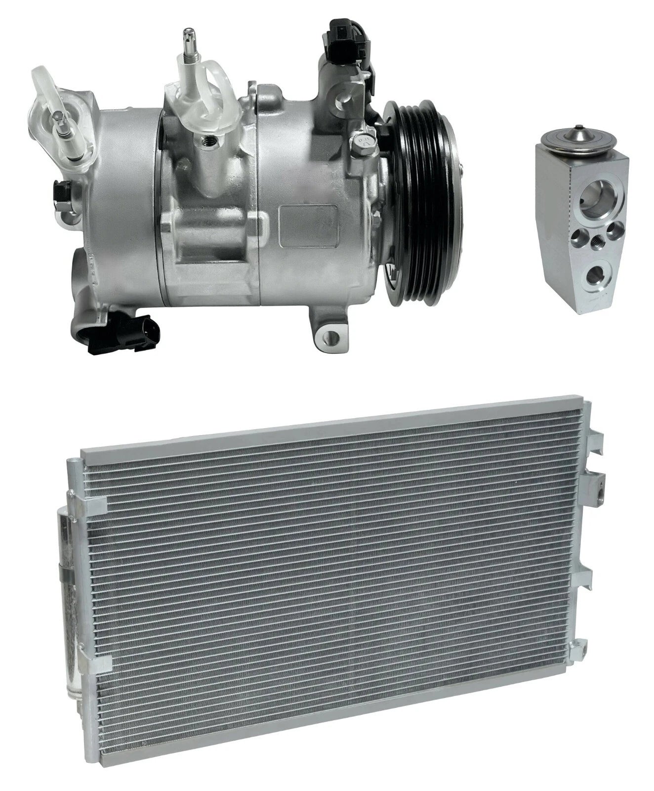 AC Compressor Kit Replacement for Ford Mustang EcoBoost 2.3L (2018–2018)