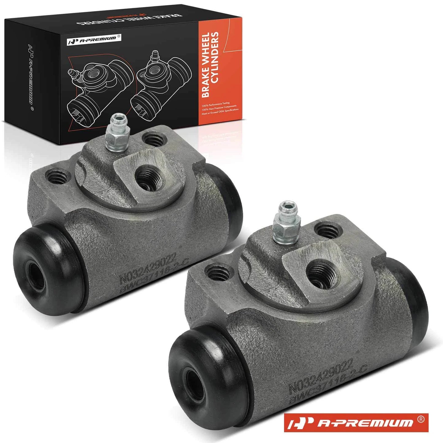 2X Rear Drum Brake Wheel Cylinder for Chevy Caprice Impala (1977–1990)