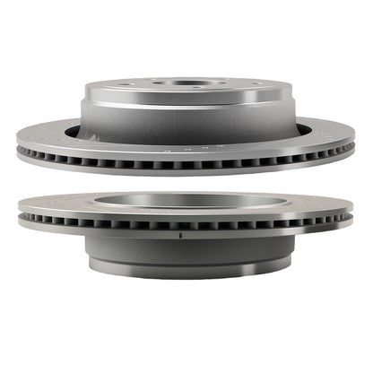 Drilled & Slotted Rear Brake Rotors Kit for Chrysler Aspen (2007–2009)