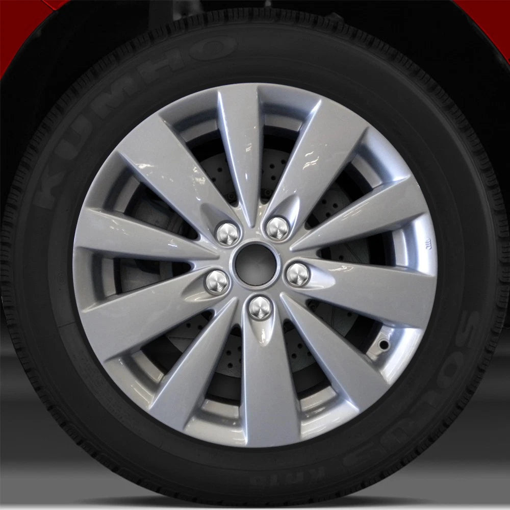 17x6.5 Factory Wheel (Bright Fine Silver) For 2009-2010 Hyundai Sonata